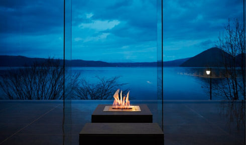 Ecosmart Fire BK5 Ethanol Burner - Stainless Steel Finish - ESF.1.B.BK5